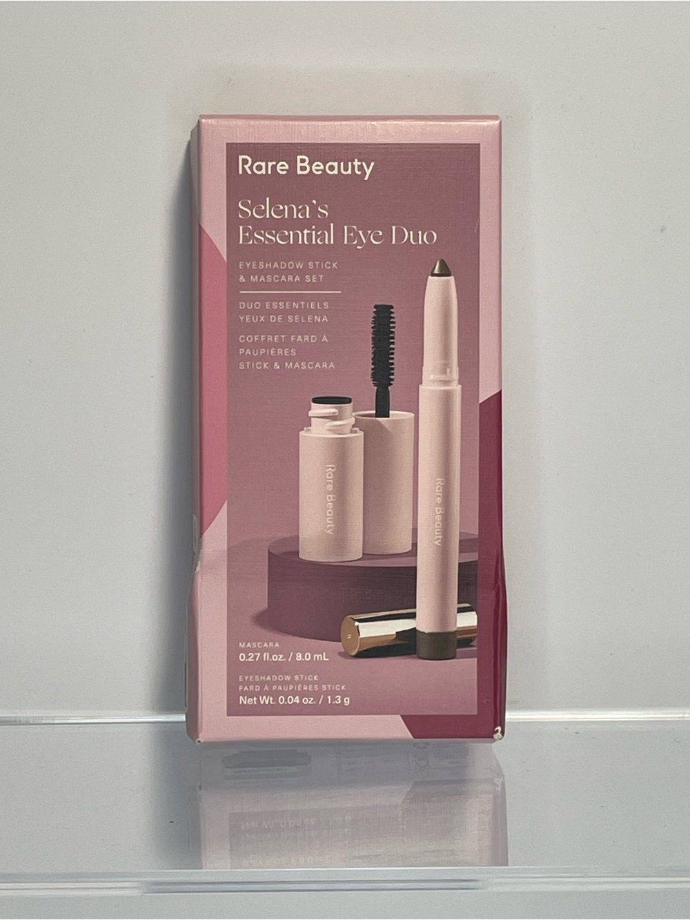 NIB Rare Beauty Selena's Essential Eye Duo Perspective Shadow Volumizing Mascara